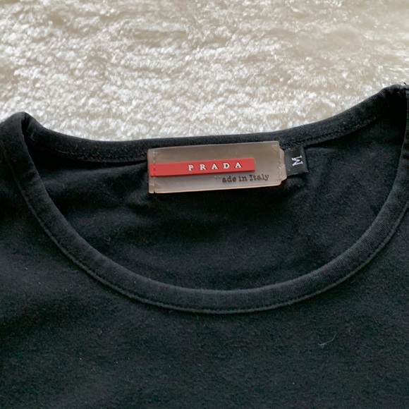 Authentic Vintage PRADA Face Print Tee - Picture 2 of 8